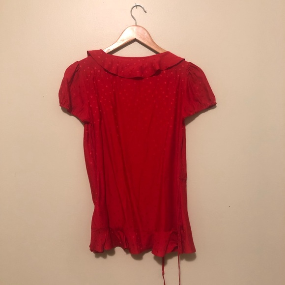 SOLD $168 For Love and Lemons Gabriela Wrap Top XS - Picture 4 of 5